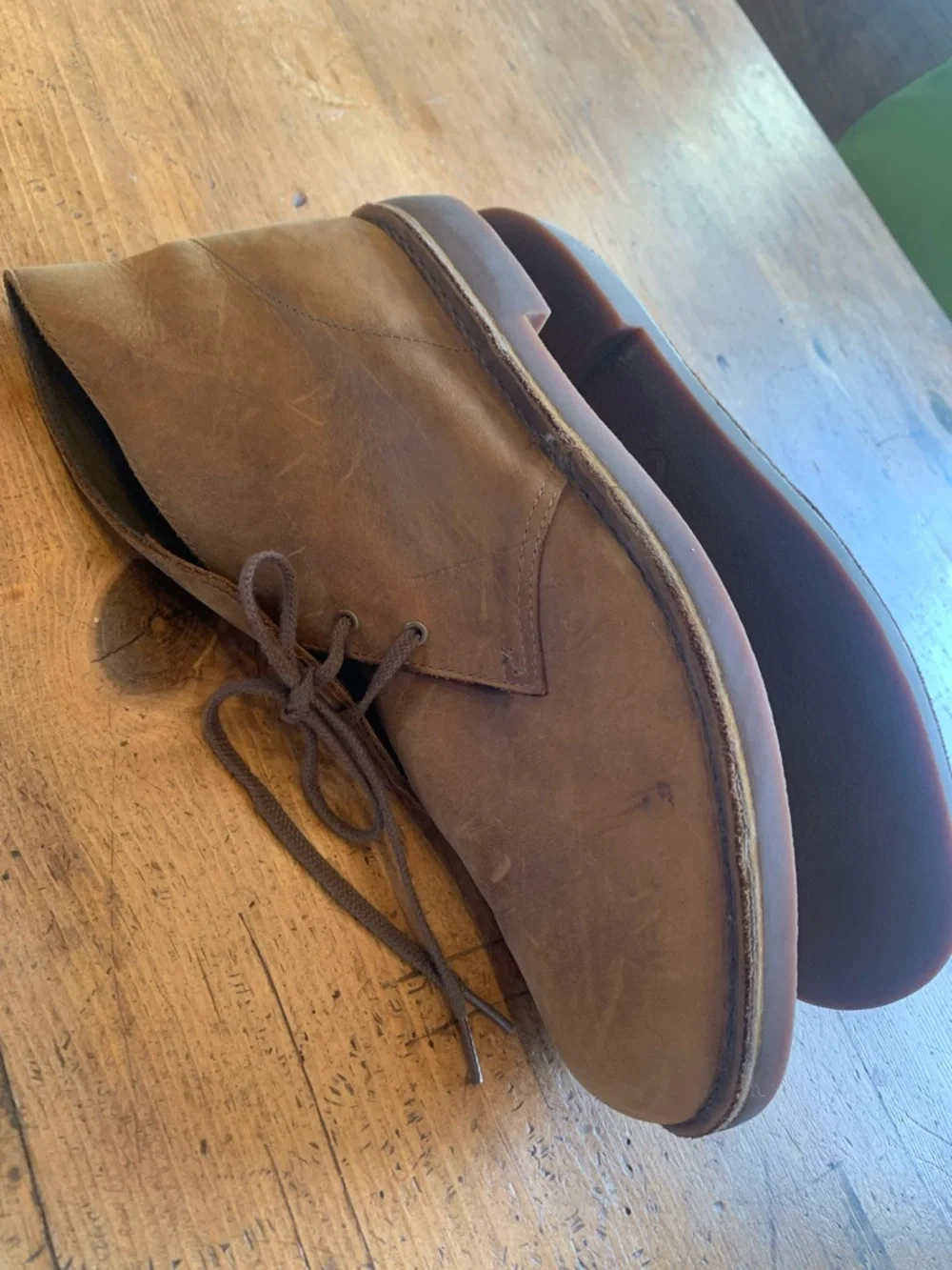 Clarks Men’s Brown Suede Chukka Boots - Classic Lace-Up